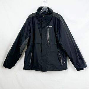 Columbia Omni-Tech Omni-Heat Insulated Jacket Black Men’s L Waterproof